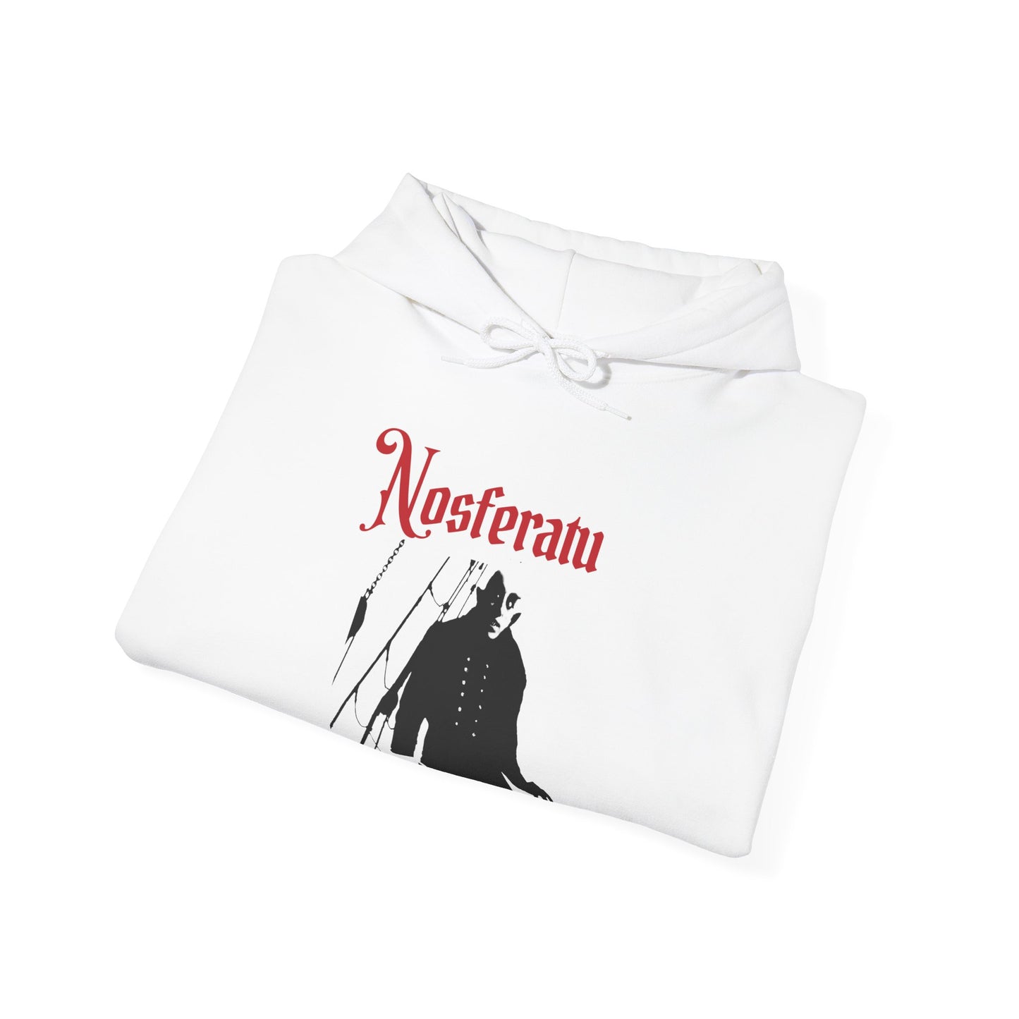 Nosferatu Horror Hoodie – Vintage Silent Film Vampire Sweatshirt