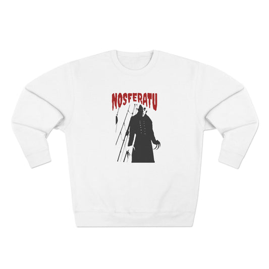 Nosferatu Horror Crewneck Sweatshirt — Vintage Vampire Graphic