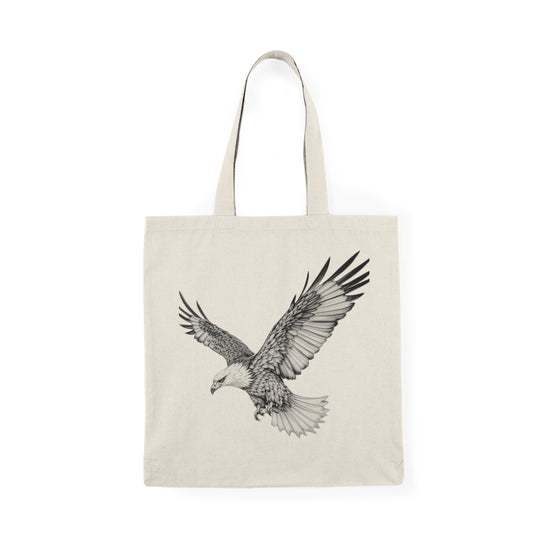 Vintage Flying Eagle Canvas Tote