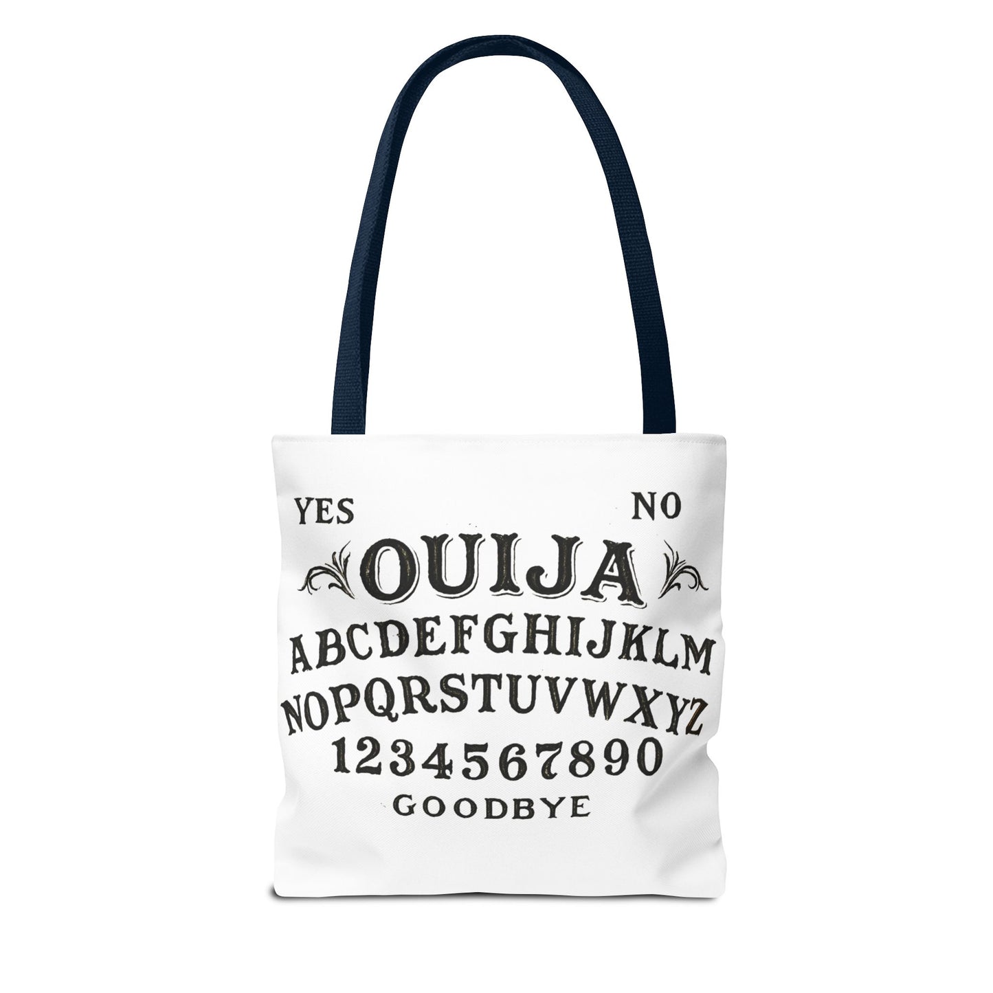 Ouija Board Tote Bag — Vintage Spirit Planchette Design