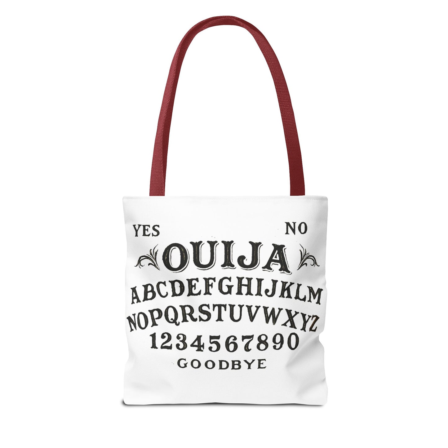 Ouija Board Tote Bag — Vintage Spirit Planchette Design