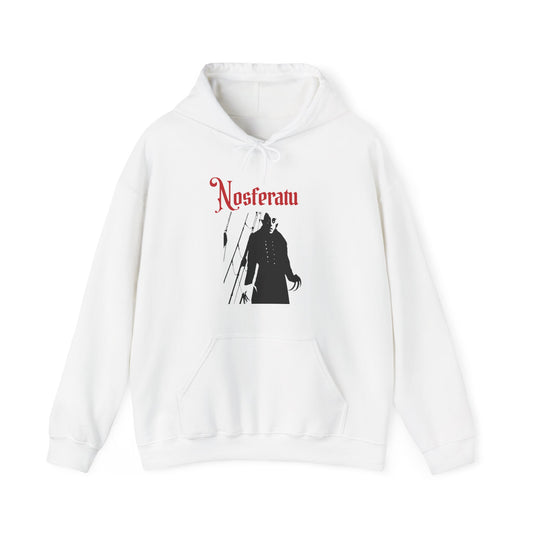 Nosferatu Horror Hoodie – Vintage Silent Film Vampire Sweatshirt