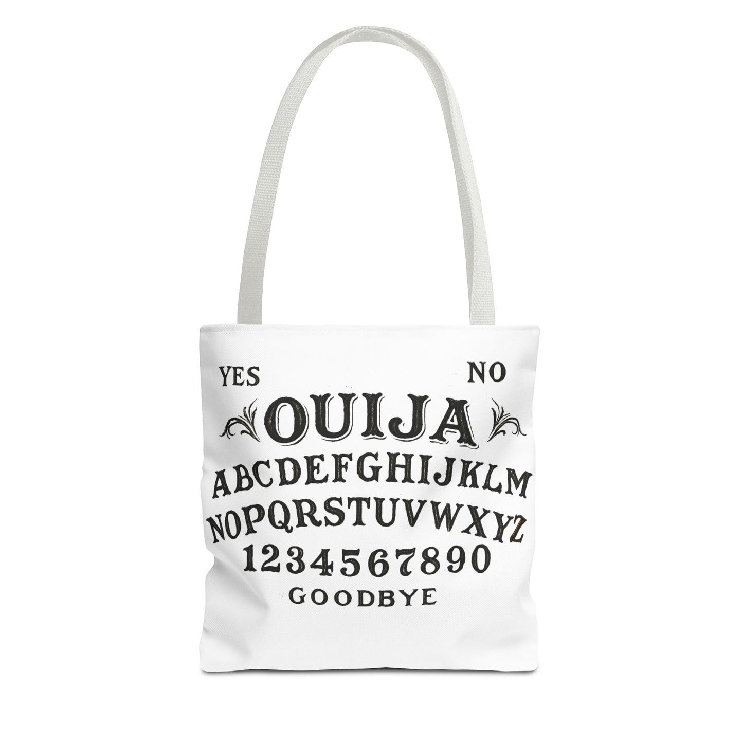 Ouija Board Tote Bag — Vintage Spirit Planchette Design