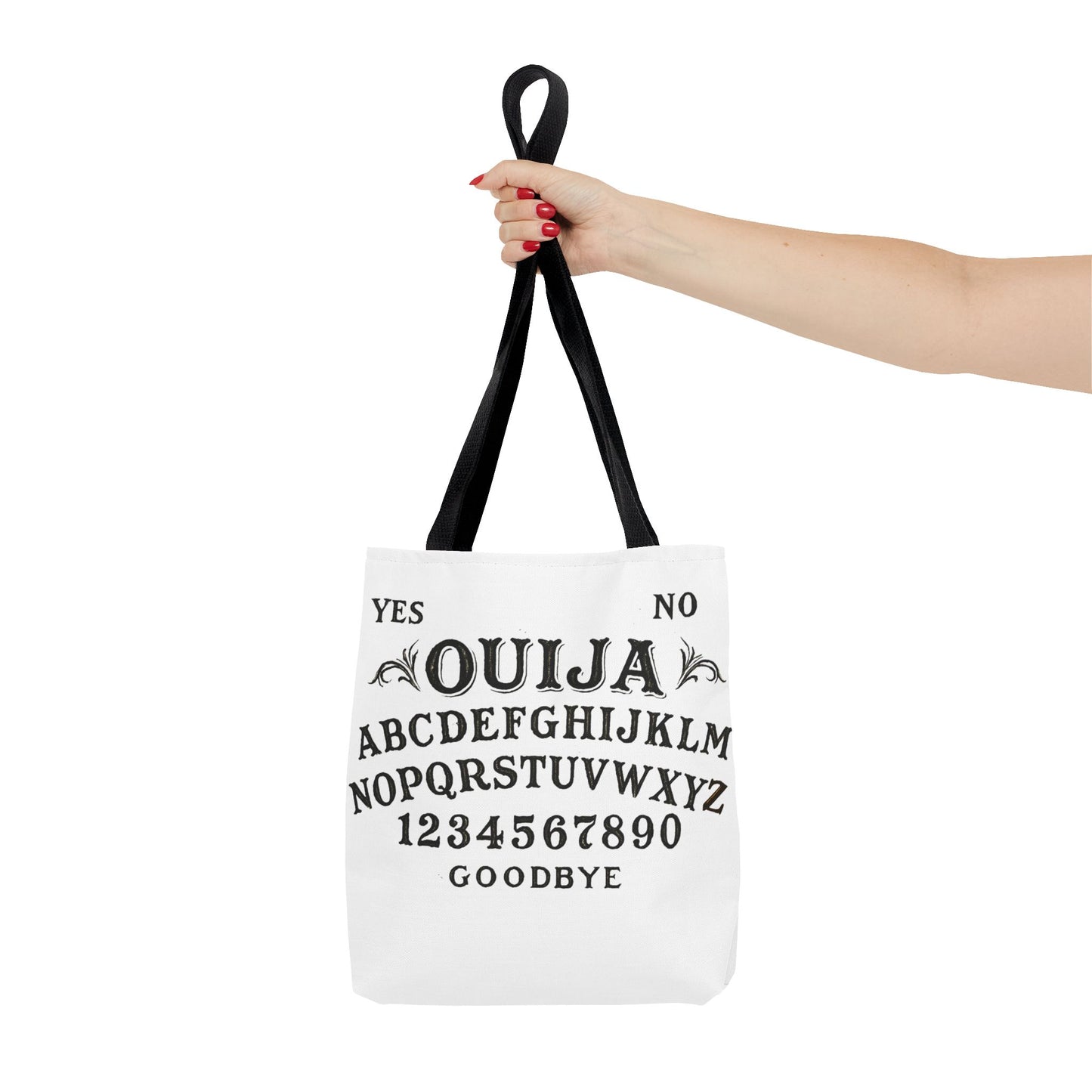 Ouija Board Tote Bag — Vintage Spirit Planchette Design