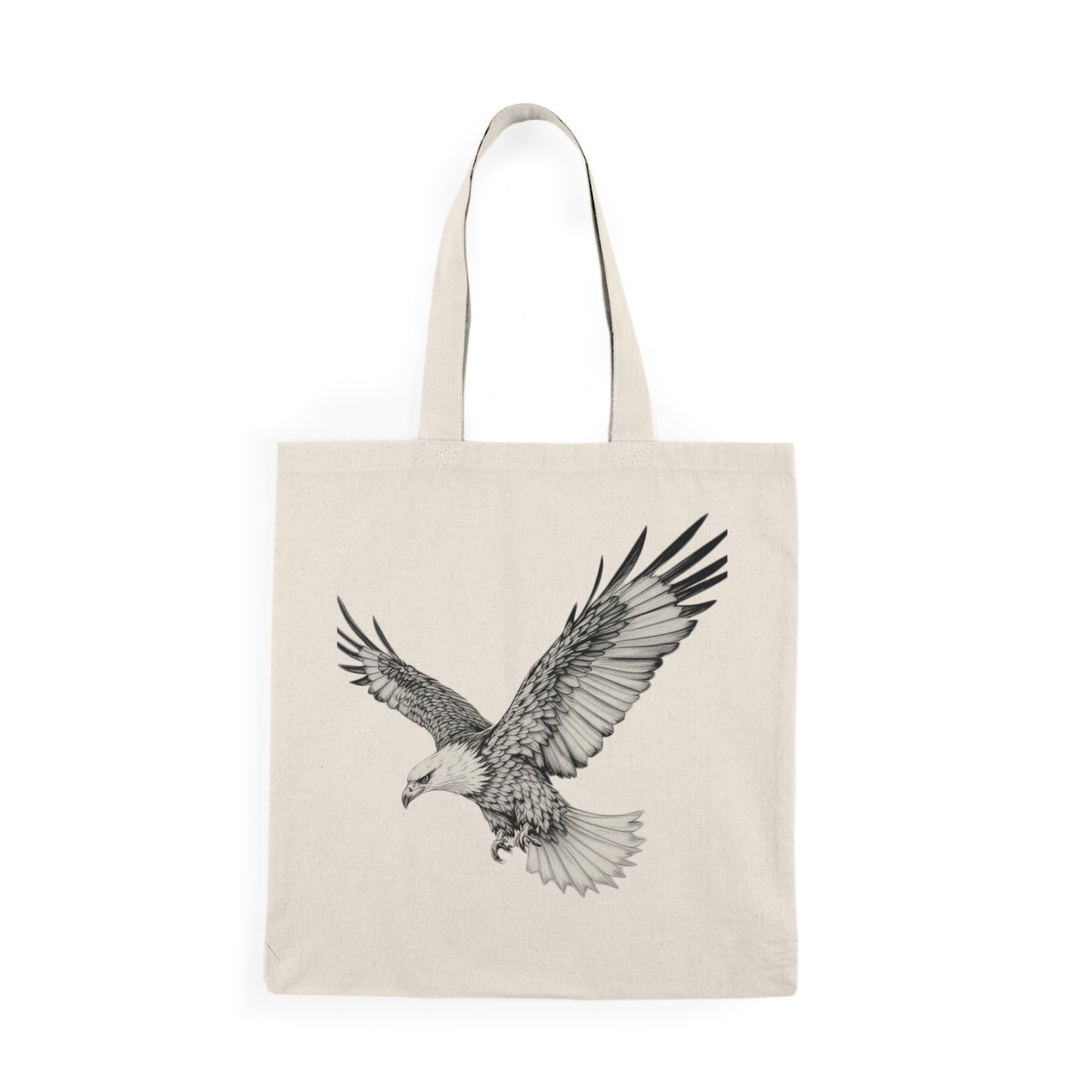 Vintage Flying Eagle Canvas Tote
