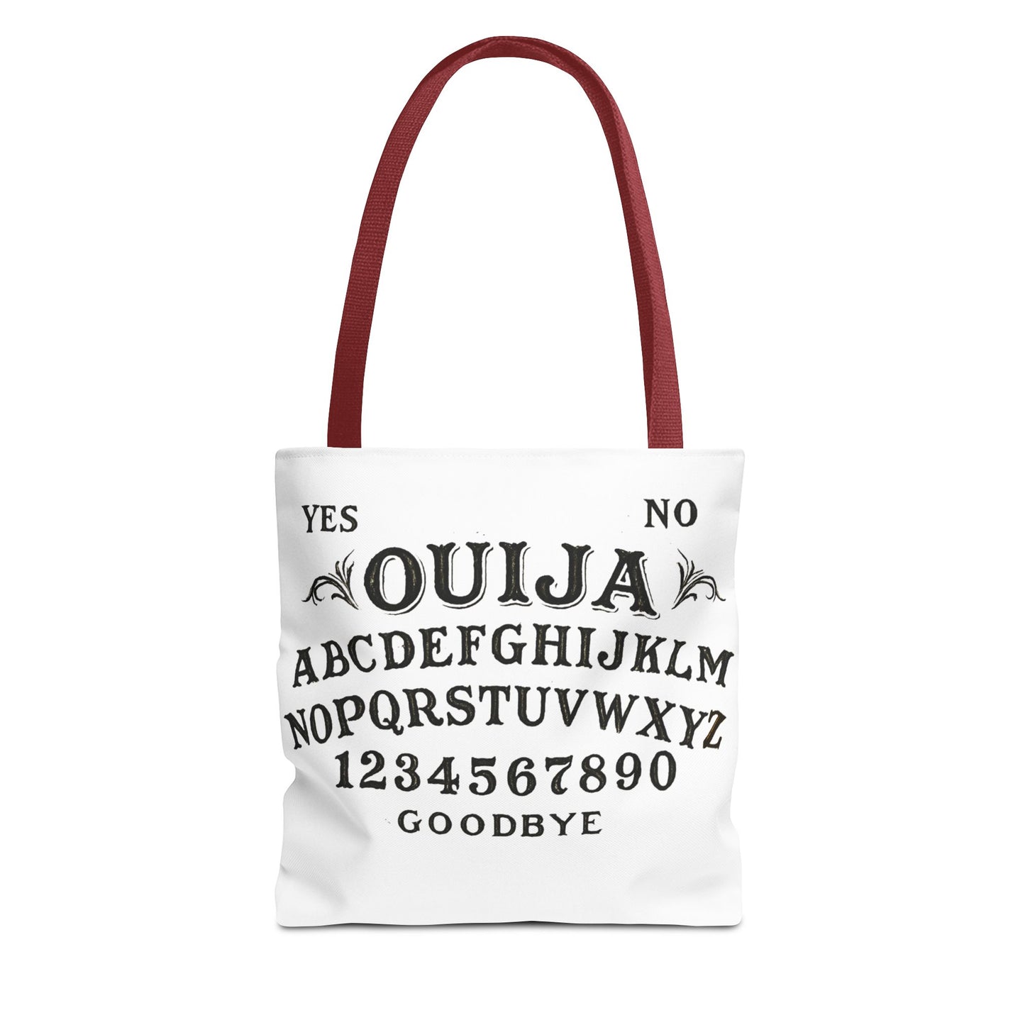 Ouija Board Tote Bag — Vintage Spirit Planchette Design